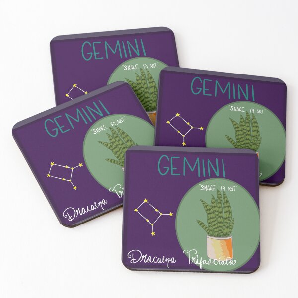 Item preview, Gemini Zodiac Sign Houseplant designed and sold by VibrantByNature.