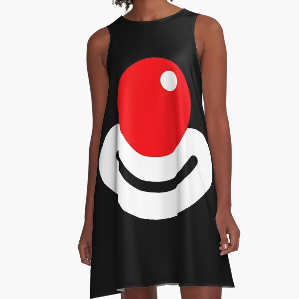 Red Nose and smile - Red Nose day 2021 A-Line Dress