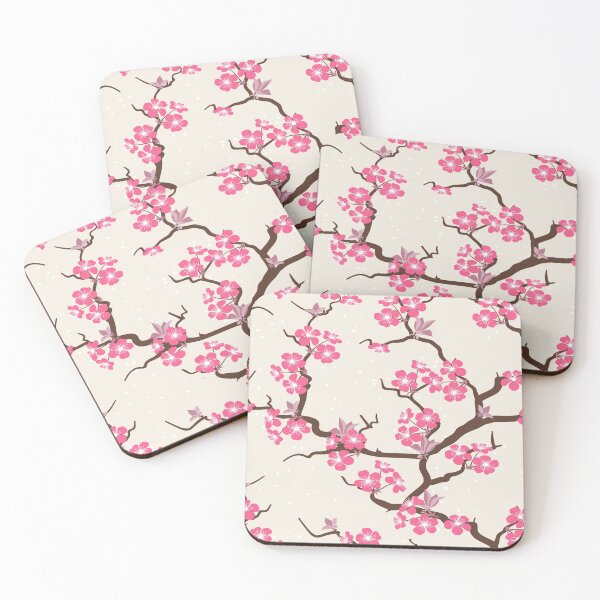 Item preview, Seamless Flowering Cherry Tree designed and sold by DigitalNobleman.