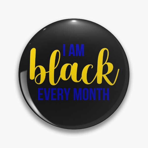 Item preview, I am Black Every Month SGRHO - Greek Lifestyle Shop designed and sold by GLifestyle.
