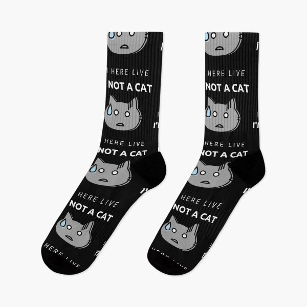 Item preview, I'm Not A Cat, I Am Here Live designed and sold by LionKnightSky.