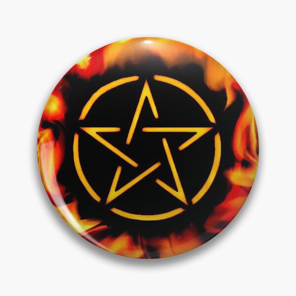 Item preview, Pentagram Within The Fire designed and sold by Mark Jesus-Allen.