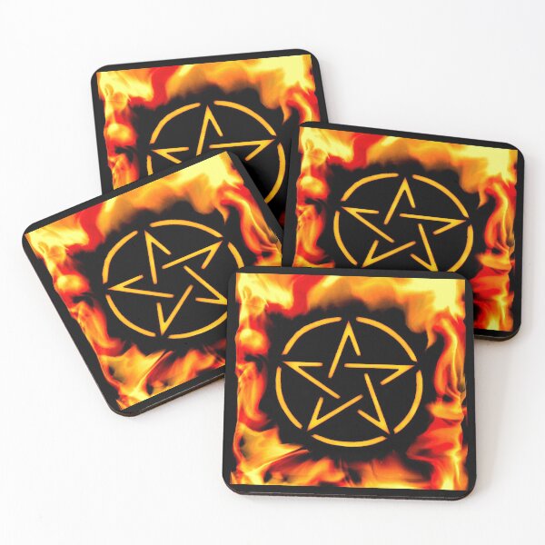 Item preview, Pentagram Within The Fire designed and sold by Mark Jesus-Allen.