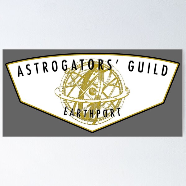 Item preview, Astrogator's Guild Patch, Earthport Chapter designed and sold by Aethervision.