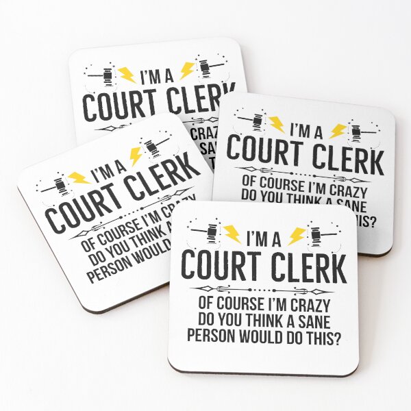 Item preview, Im A Court Clerk Pf course im carzy designed and sold by AwesomeWorld1.