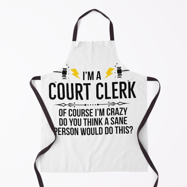 Item preview, Im A Court Clerk Pf course im carzy designed and sold by AwesomeWorld1.