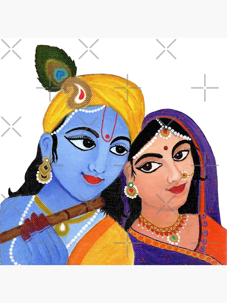 Indian Art - Radha Krishna Painting - Framed Prints by Raghuraman | Buy  Posters, Frames, Canvas & Digital Art Prints | Small, Compact, Medium and  Large Variants