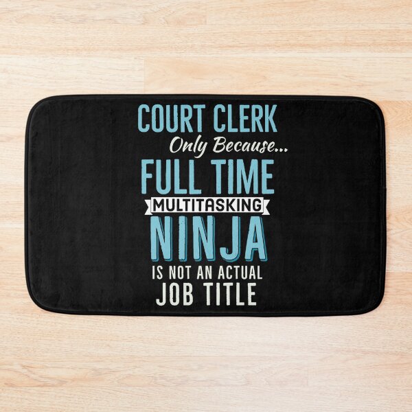 Item preview, Court Clerk Funny Gift designed and sold by AwesomeWorld1.