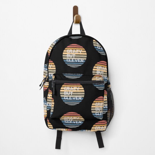 Item preview, Crazy but clever!. Text based design designed and sold by bernd49.
