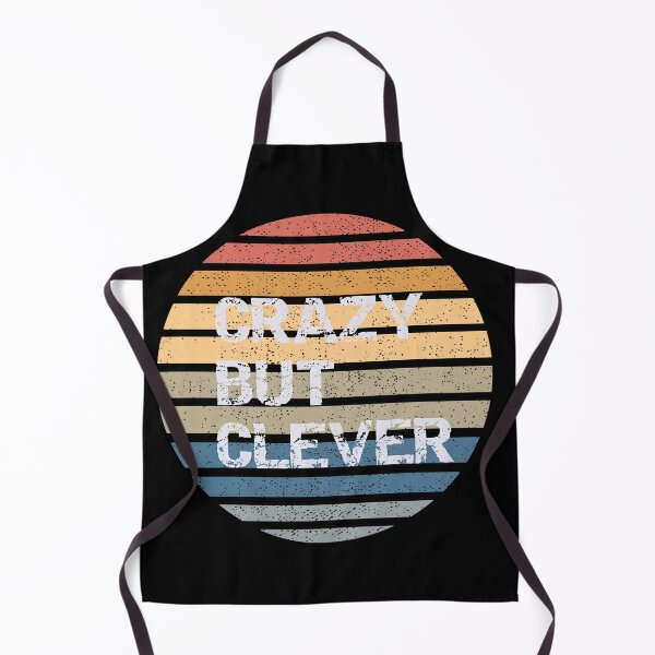 Item preview, Crazy but clever!. Text based design designed and sold by bernd49.