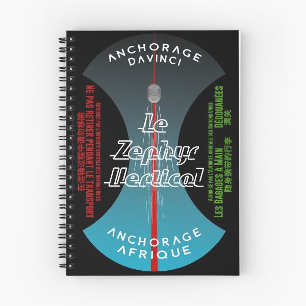 Item preview, Le Zephyr Vertical elevator car luggage tag designed and sold by Aethervision.