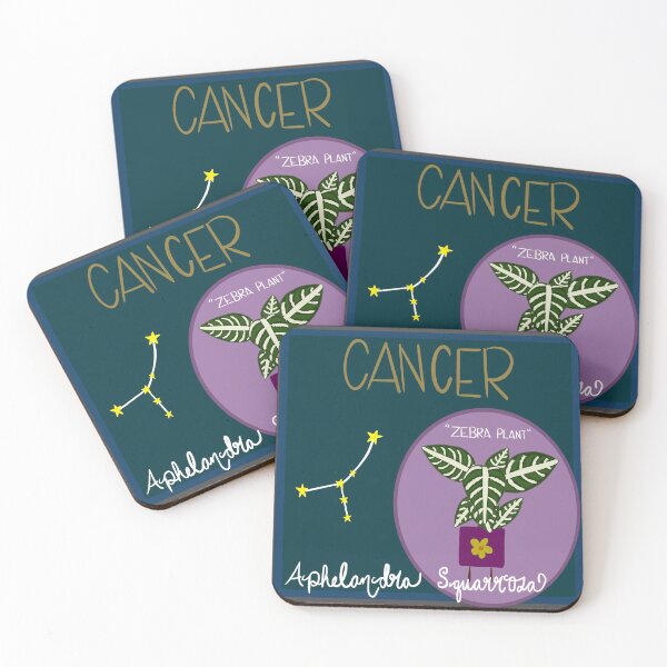 Item preview, Cancer Zodiac Sign Houseplant designed and sold by VibrantByNature.