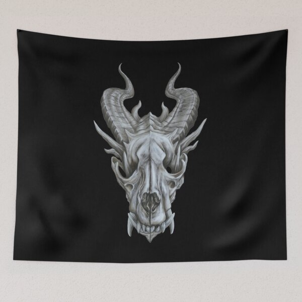 Item preview, Dragon Skull - plain designed and sold by DiiMotion.