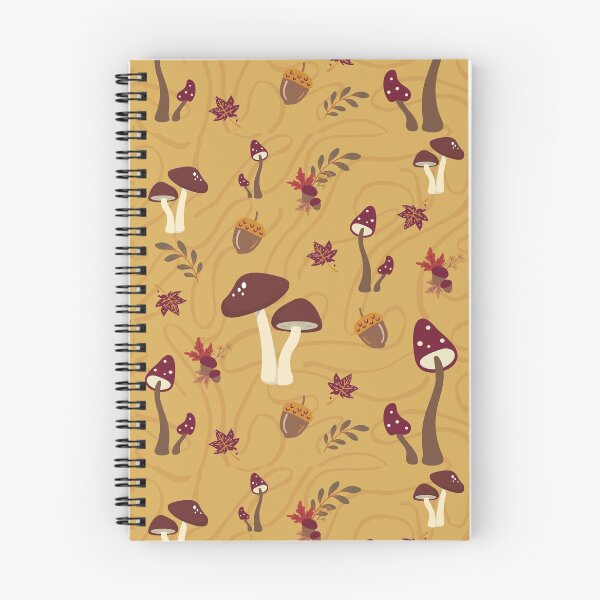 Item preview, Warm shrooms and acorns designed and sold by MarineTreasury.
