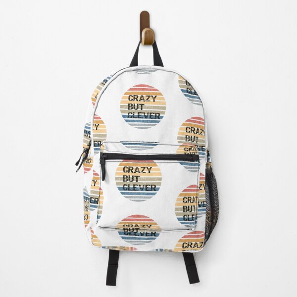 Item preview, Crazy but clever!. Text based design designed and sold by bernd49.