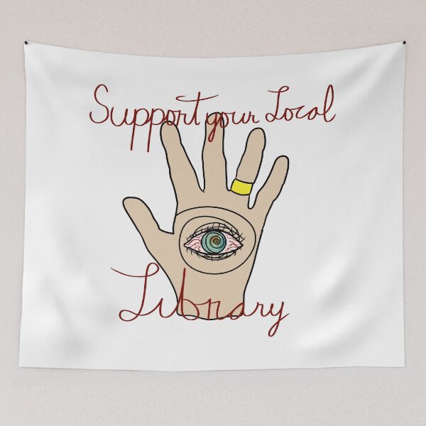 Item preview, Support Your Local Library designed and sold by icarusdoesart.