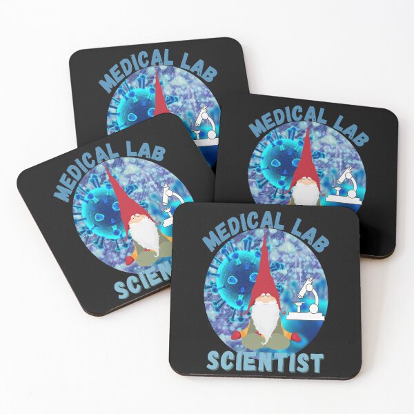 Item preview, MEDICAL LAB SCIENTIST YOGA GNOME MEDICAL LABORATORY SCIENTIST  designed and sold by Hippiesole.