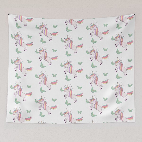 Item preview, Unicorns and Butterflies designed and sold by WildingClan.