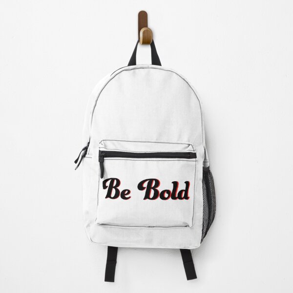 Item preview, Be Bold sticker in black and red with white border designed and sold by StickersbyVW.