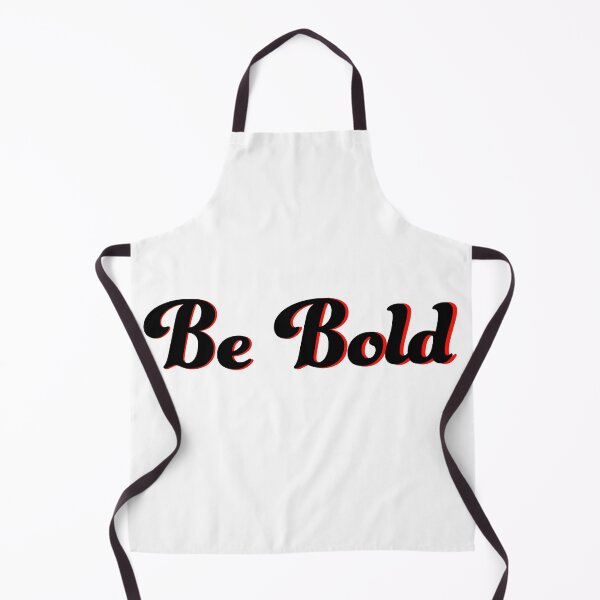 Item preview, Be Bold sticker in black and red with white border designed and sold by StickersbyVW.