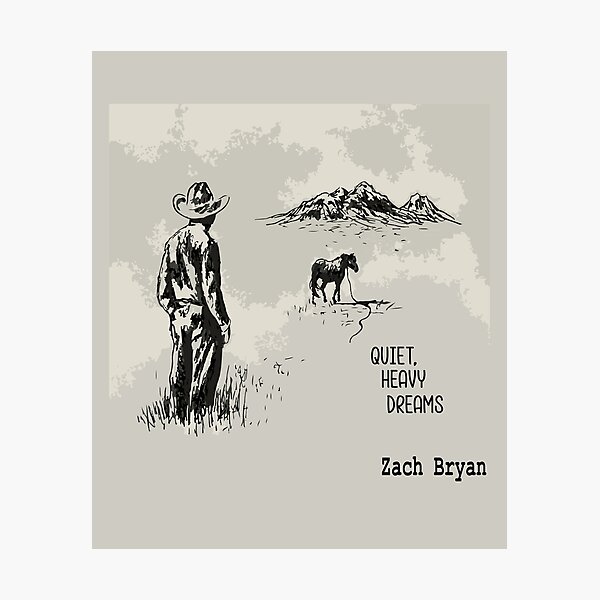 "zach bryan" Photographic Print by ZORO33 | Redbubble