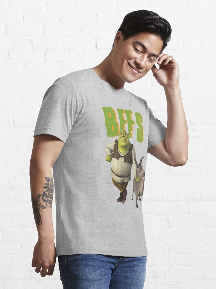 Discover Shrek And Donkey BFF's Portrait | Essential T-Shirt 