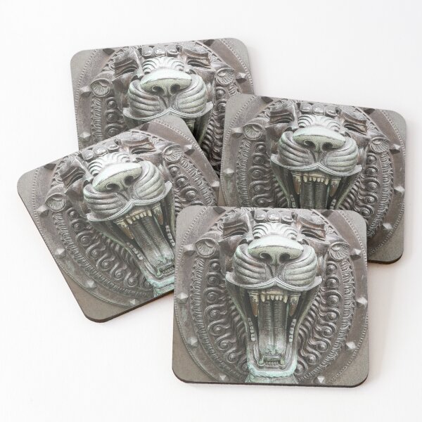 Item preview, Tiger Head Metal 3D Emblem Baroque Italian Art Statue Designer  designed and sold by randy0151.