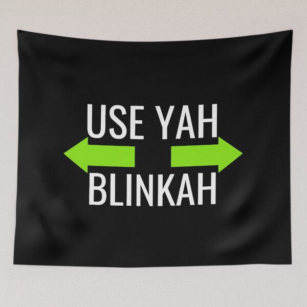 Item preview, Funny New England Use Yah Blinkah Wicked Good Safety Advice designed and sold by StudioTina.