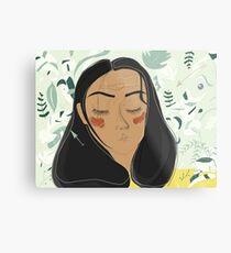 mint garden Metal Print