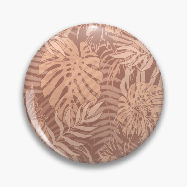 Item preview, Subdued tropic translucent subtle leaves tinted in sepia caramel beige seamless pattern. Wild herbs. Wild life. designed and sold by Yulia Chepurova.