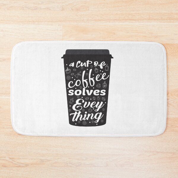 Item preview, A Cup Of Coffee Solves Everything designed and sold by Marstore.