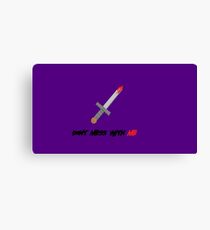 sword Canvas Print