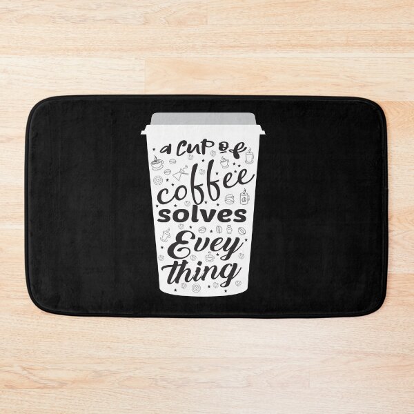 Item preview, A Cup Of Coffee Solves Everything Funny designed and sold by Marstore.