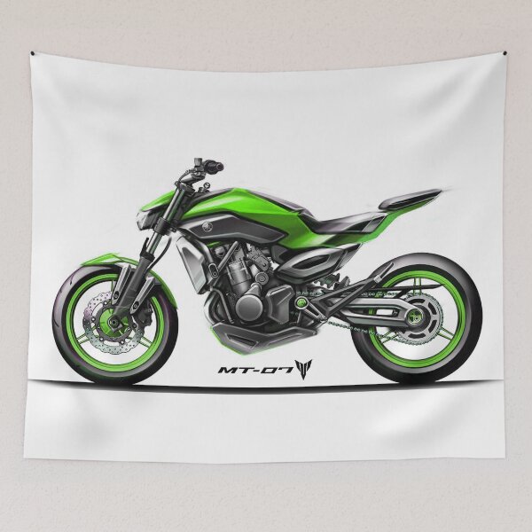 Item preview, MT 07 Light Green designed and sold by Creats4.