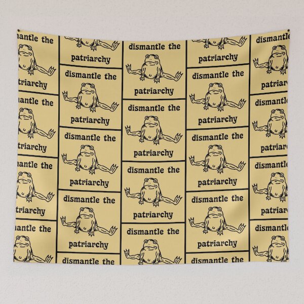 Item preview, Dismantle The Patriarchy Frog Splits designed and sold by ozl01.