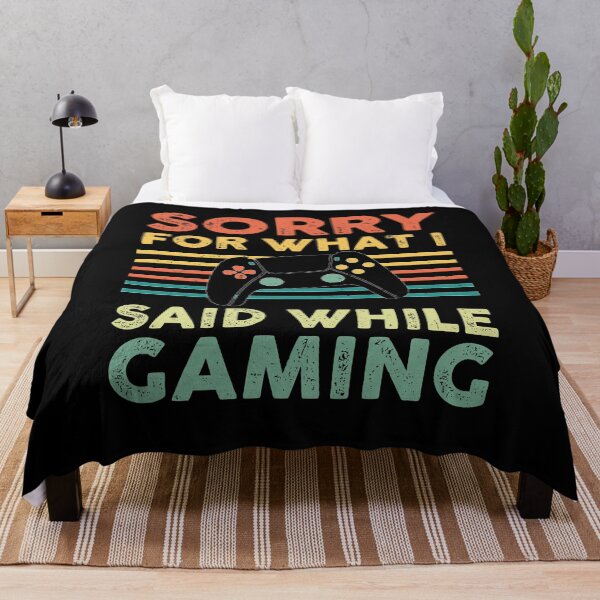 Item preview, Sorry What I Said While Gaming Video Games Funny Gamer designed and sold by Theobsessed01.