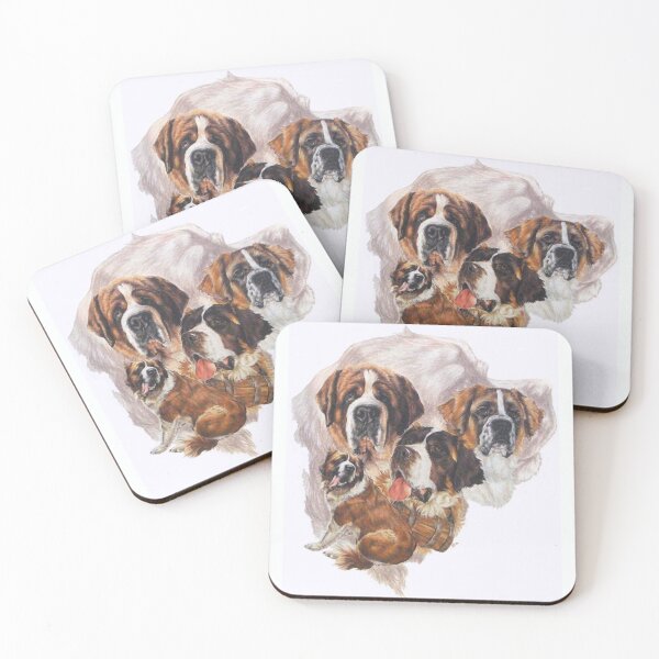 Item preview, Saint Bernard Grouping designed and sold by BarbBarcikKeith.