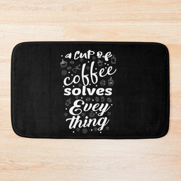 Item preview, Cup Of Coffee Solves Everything designed and sold by Marstore.
