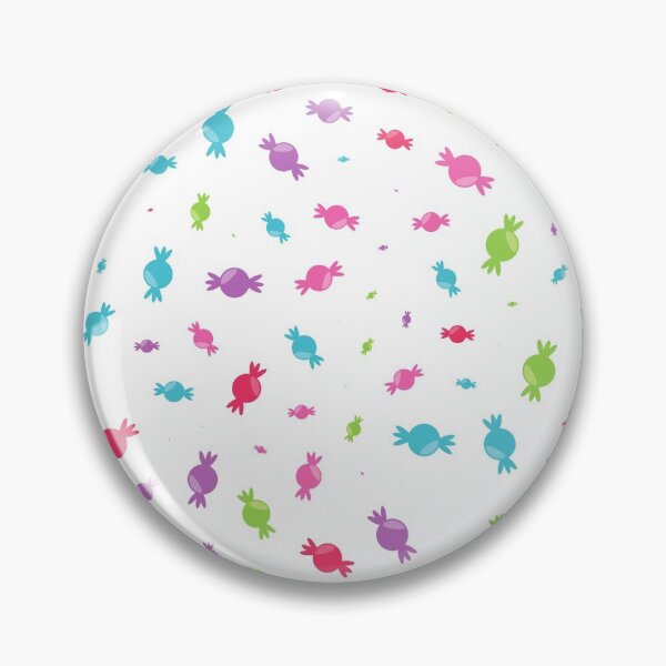 Item preview, colored candies, candy pattern, pink candies, blue candies designed and sold by angelescar.