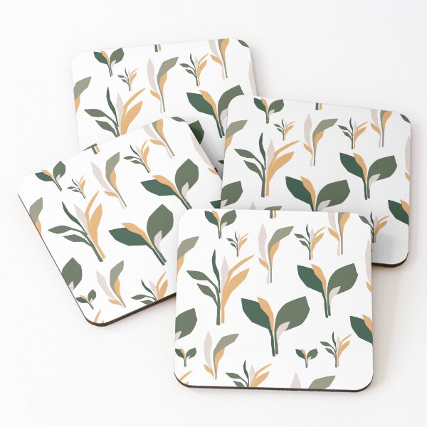 Item preview, Pastel  Colors Leaves Pattern designed and sold by digoarpi.