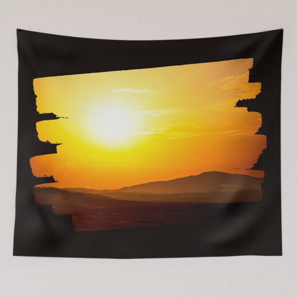 Item preview, Sunset Mountains designed and sold by cutecrazytshirt.