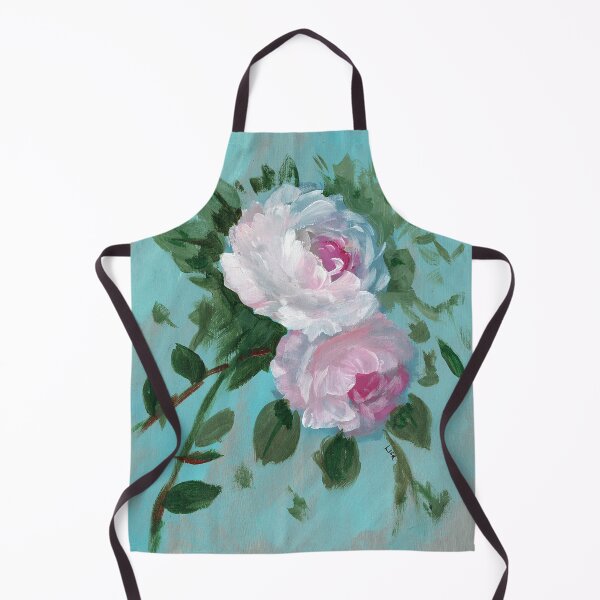 Item preview, Two Fully Bloomed Pink Roses designed and sold by Smalltownart.