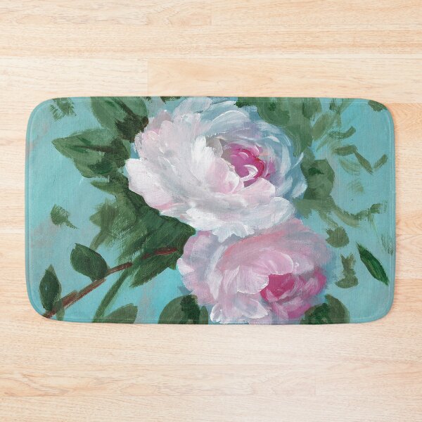 Item preview, Two Fully Bloomed Pink Roses designed and sold by Smalltownart.