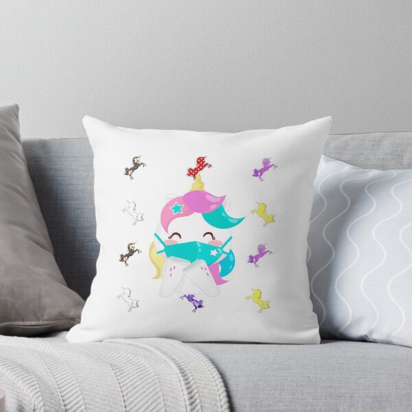 Item preview, Unicorns and surgical mask designed and sold by WildingClan.