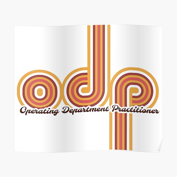ODP Retro Logo Poster