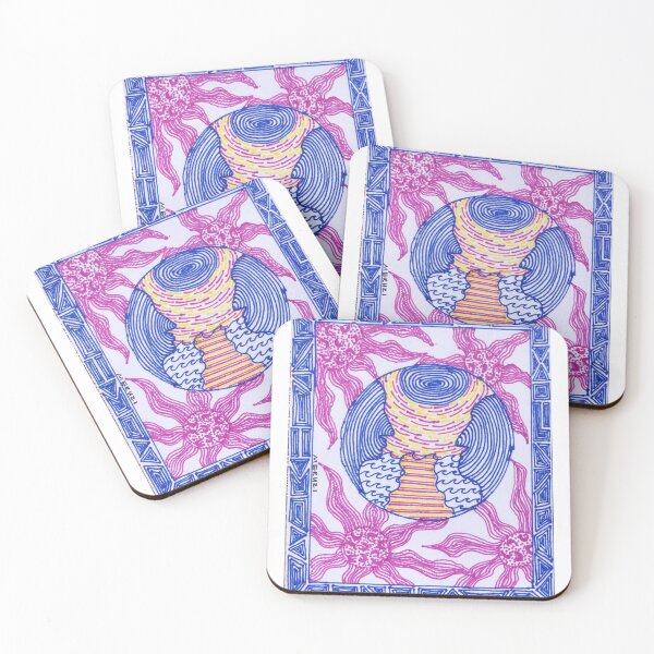 Item preview, Blue Sunfaces designed and sold by Meruzzi.