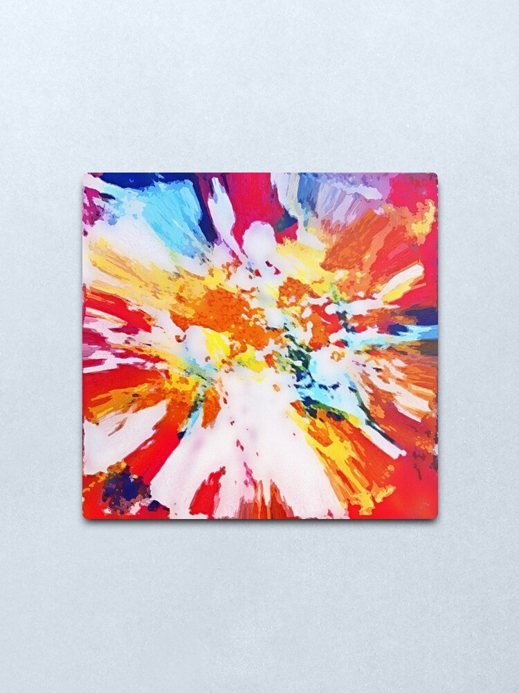 Alternate view of "Energy Revival" Metal Print