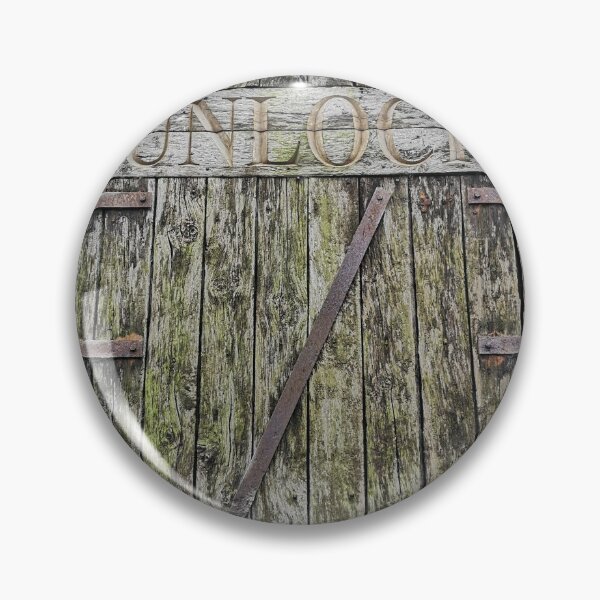 Item preview, Unlock Giant Wooden Door Barge Art Words  designed and sold by randy0151.
