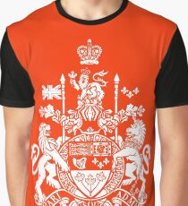 CANADA-COAT OF ARMS Graphic T-Shirt