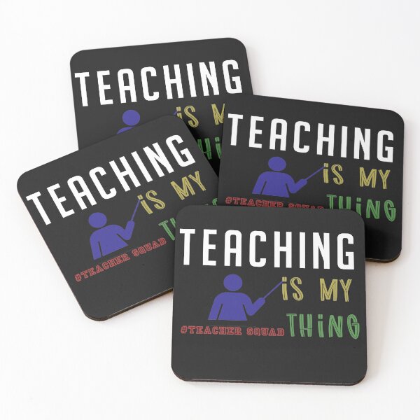 Item preview, Teaching Is My Thing Teacher Squad-Teaching Is My Thing Funny, Cute Teacher Squad designed and sold by BestDes.